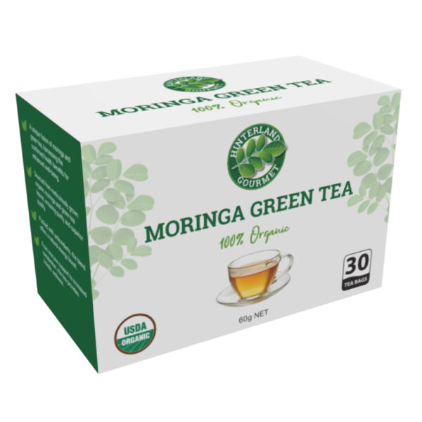 moringa green tea bags