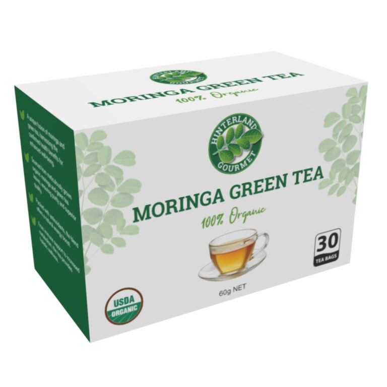 moringa green tea bags